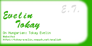 evelin tokay business card